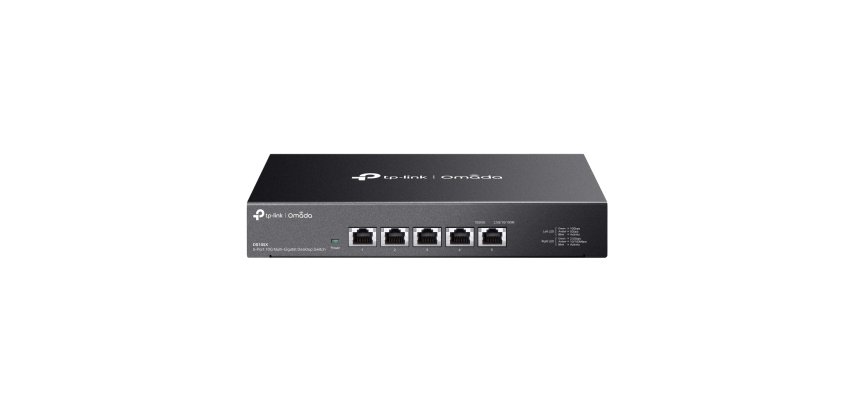 TP-Link Omada DS105X commutateur réseau Non-géré 10G Ethernet (100/1000/10000) Noir