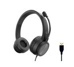 Conceptronic POLONA05B Stereo USB Headset, Noise Cancelling Microphone