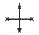 Neomounts DS60-600BL2-1 Soporte de monitor triple 10-32"