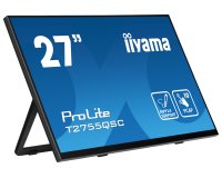 iiyama ProLite T2755QSC-B1 écran plat de PC 68,6 cm (27") 2560 x 1440 pixels Quad HD LCD Écran tactile Noir