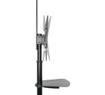 Fellowes 100136877 support d'écran plat pour bureau 177,8 cm (70") Sol Noir