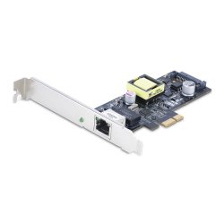 StarTech.com Carte Réseau PoE 2.5Gbps NBASE-T à 1 Port, Intel I225-V, 802.3af/at PoE+ Multi-Gigabit NIC, Adaptateur/Carte Serveur PCIe LAN, Interface Ethernet Alimentée par SATA - Supporte Win/Linux/VMware ESXI