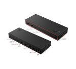 Lenovo ThinkPad USB4 Dock 5000 (with 135W Adapter) Bedraad Zwart