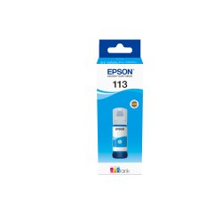 Epson 113 EcoTank Pigment Cyan ink bottle