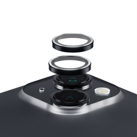 PanzerGlass ® Hoops® Camera Lens Protector Black iPhone 15 | 15 Plus Protector de pantalla Apple 1 pieza(s)