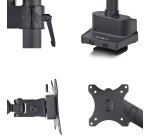 StarTech.com ARMPIVOT2 support d'écran plat pour bureau 101,6 cm (40") Noir