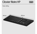 HP Clavier filaire 125