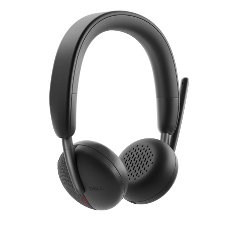 DELL WL3024 Headset Bedraad en draadloos Hoofdband Oproepen/muziek USB Type-C Bluetooth Zwart