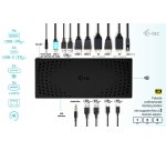 i-tec USB 3.0 / USB-C / Thunderbolt, 3x 4K Docking Station Gen 2 + Power Delivery 100W
