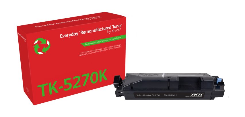 Toner rigenerato Everyday™ di Xerox Nero compatibile con Kyocera TK-5270K, Capacità standard