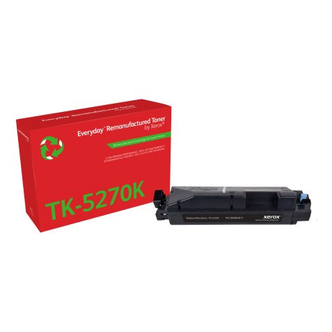 Toner rigenerato Everyday™ di Xerox Nero compatibile con Kyocera TK-5270K, Capacità standard