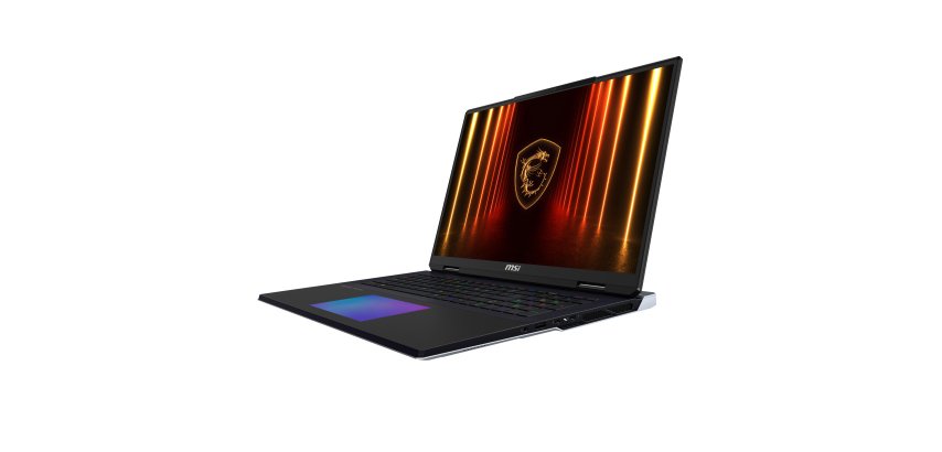 MSI Titan 18 HX AI A2XWIG-402FR Intel Core Ultra 9 285HX Ordinateur portable 45,7 cm (18") UHD+ 64 Go DDR5-SDRAM 6 To SSD NVIDIA GeForce RTX 5080 Wi-Fi 7 (802.11be) Windows 11 Pro Noir AZERTY Français