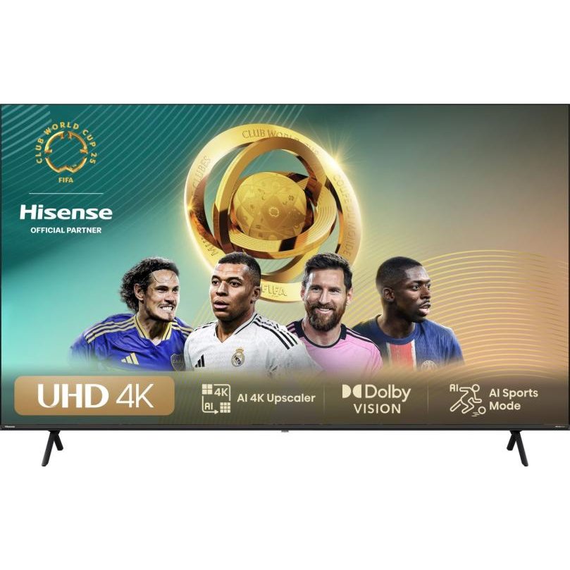 Hisense 85A69N TV 2,16 m (85") 4K Ultra HD Smart TV Wi-Fi Nero 400 cd/m²