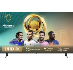 Hisense 85A69N TV 2.16 m (85") 4K Ultra HD Smart TV Wi-Fi Black 400 cd/m²