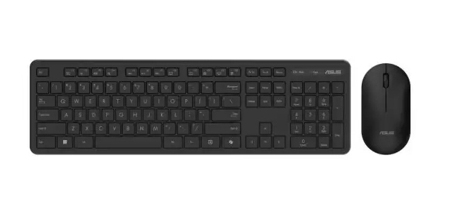 ASUS CW100 tastiera Mouse incluso Universale RF Wireless QWERTY Italiano Nero