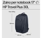 HP Zaino Travel Plus 30L per notebook da 17"