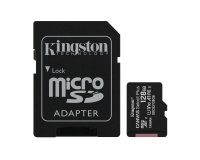 Kingston Technology Canvas Select Tarjeta micSDXC Plus 100R A1 C10 de 128 GB + ADP