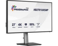iiyama PROGRAPHIC HB2701UHSNP-B1 flat PC screen 68.6 cm (27") 3840 x 2160 pixels 4K Ultra HD LCD Black