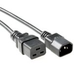 Microconnect PE0191420 cable de transmisión Negro 2 m C19 acoplador C14 acoplador