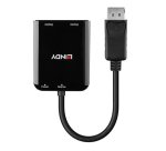 Lindy 38433 adaptador de cable de vídeo DisplayPort 2 x HDMI