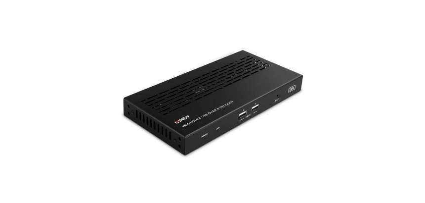 Lindy 38397 extensor audio/video Receptor AV Negro