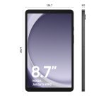 Samsung Galaxy Tab A9 4G Mediatek LTE-TDD & LTE-FDD 64 Go 22,1 cm (8.7") 4 Go Wi-Fi 5 (802.11ac) Graphite