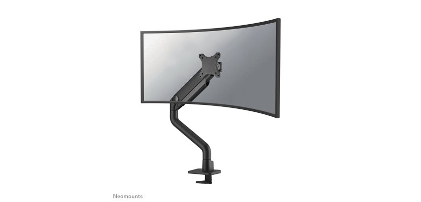 Neomounts DS70S-950BL1 Support d'écran à fixer 17-49" - ressort à gaz - Topfix - arrêt 180°