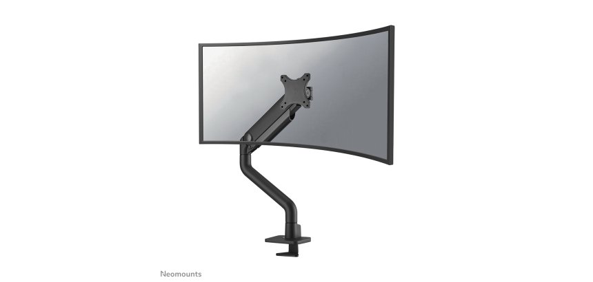 Neomounts DS70S-950BL1 Brazo de monitor 17-49" - resorte de gas - Topfix - Tope-a-180°