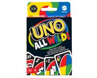 Games UNO All Wild Card Game for Family Night, No Matching Colors or Numbers Because All Cards Are Wild