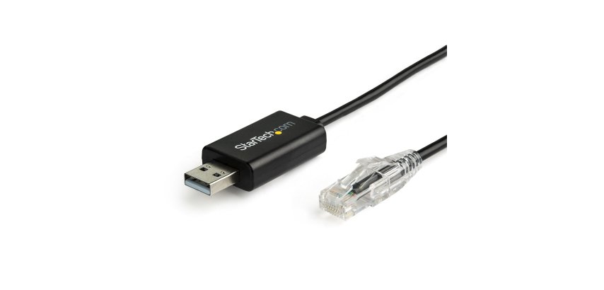 StarTech.com Câble console Cisco USB vers RJ45 de 1,8 m
