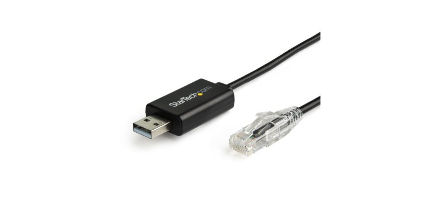 StarTech.com Câble console Cisco USB vers RJ45 de 1,8 m