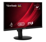 Viewsonic VG Series VG2409-MHDU-2 écran plat de PC 60,5 cm (23.8") 1920 x 1080 pixels Full HD LED Noir