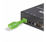 Lindy SFP Port Blocker key, Green