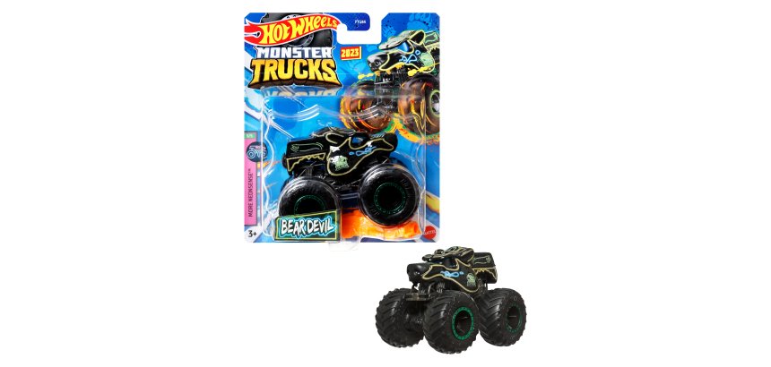 Hot Wheels Monster Trucks veicolo singolo 1:64 assortimento