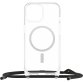 OtterBox React Series Necklace MagSafe para iPhone 15 with Strap, Clear