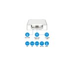 Box FRITZ! 6860 5G Edition International routeur sans fil Gigabit Ethernet Bi-bande (2,4 GHz / 5 GHz)