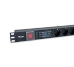 Equip 6-Outlet German Power Distribution Unit, with Surge Protection, Integrated line fitler