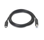 AISENS A107-0053 cable USB USB 2.0 1 m USB C USB B Negro