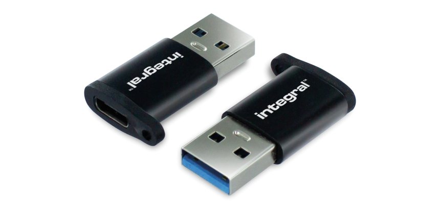 Integral INADUSB3.0CTOATW changeur de genre de câble Noir