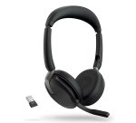 Jabra Evolve2 65 Flex Casque Avec fil &sans fil Arceau Bureau/Centre d'appels Bluetooth Noir