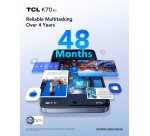 TCL K70 4G 17.3 cm (6.8") Hybrid Dual SIM Android 16.0 USB Type-C 4 GB 128 GB 5200 mAh Black