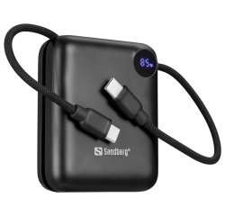 Sandberg 421-26 banque d'alimentation électrique Lithium Polymère (LiPo) 10000 mAh Noir