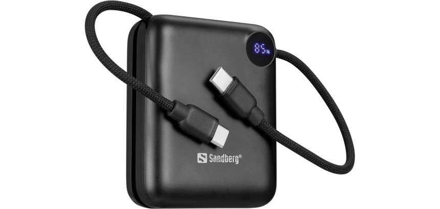 Sandberg 421-26 Lithium Polymer (LiPo) Power Bank 10000 mAh Black