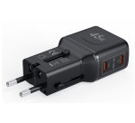 Celly MULTIPLUGSL45W Caricabatterie per dispositivi mobili Cuffie, Smartphone, Tablet Nero AC Ricarica rapida Interno