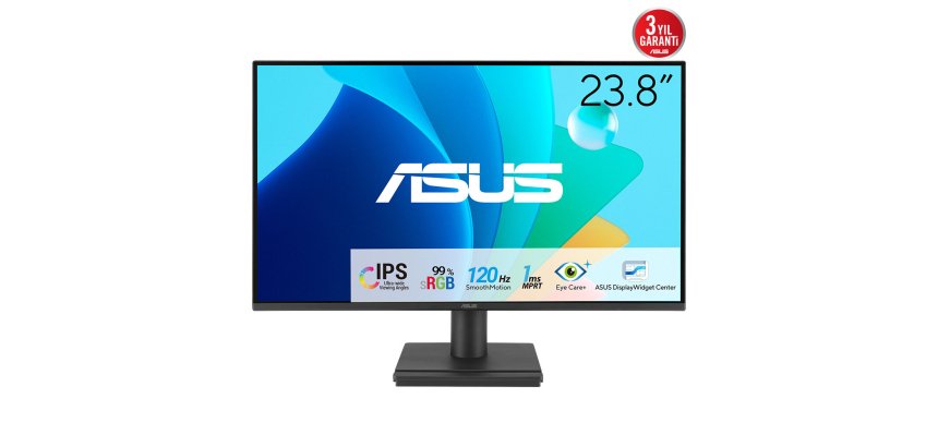 ASUS VA249HG écran plat de PC 60,5 cm (23.8") 1920 x 1080 pixels Full HD LCD Noir