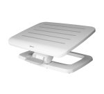Repose-pieds fellowes hana lt reglable tension et hauteur   sur 2 niveaux coloris blanc