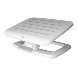 Repose-pieds fellowes hana lt reglable tension et hauteur   sur 2 niveaux coloris blanc