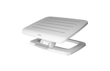 Repose-pieds fellowes hana lt reglable tension et hauteur   sur 2 niveaux coloris blanc