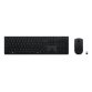Lenovo 4X31K03968 clavier Souris incluse Bureau RF sans fil + Bluetooth Français Gris