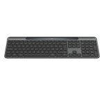 Logitech Signature Slim Solar+ K980 keyboard Universal RF Wireless + Bluetooth QWERTY Italian Graphite